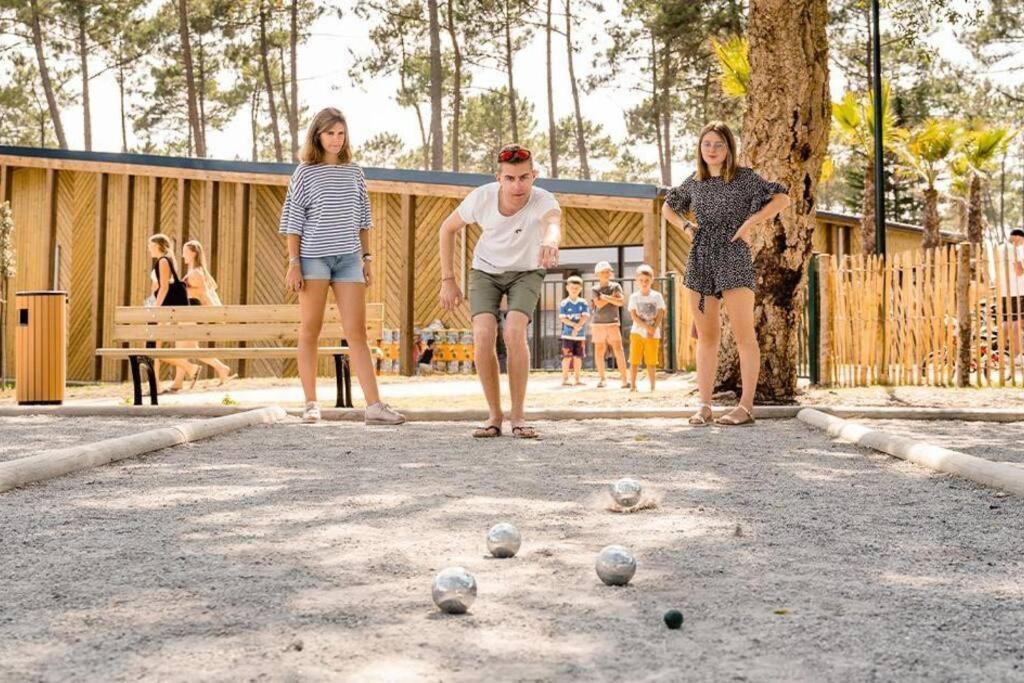 Mobil-Home Loic Camping Les Dunes De Contis Saint-Julien-en-Born Exteriér fotografie