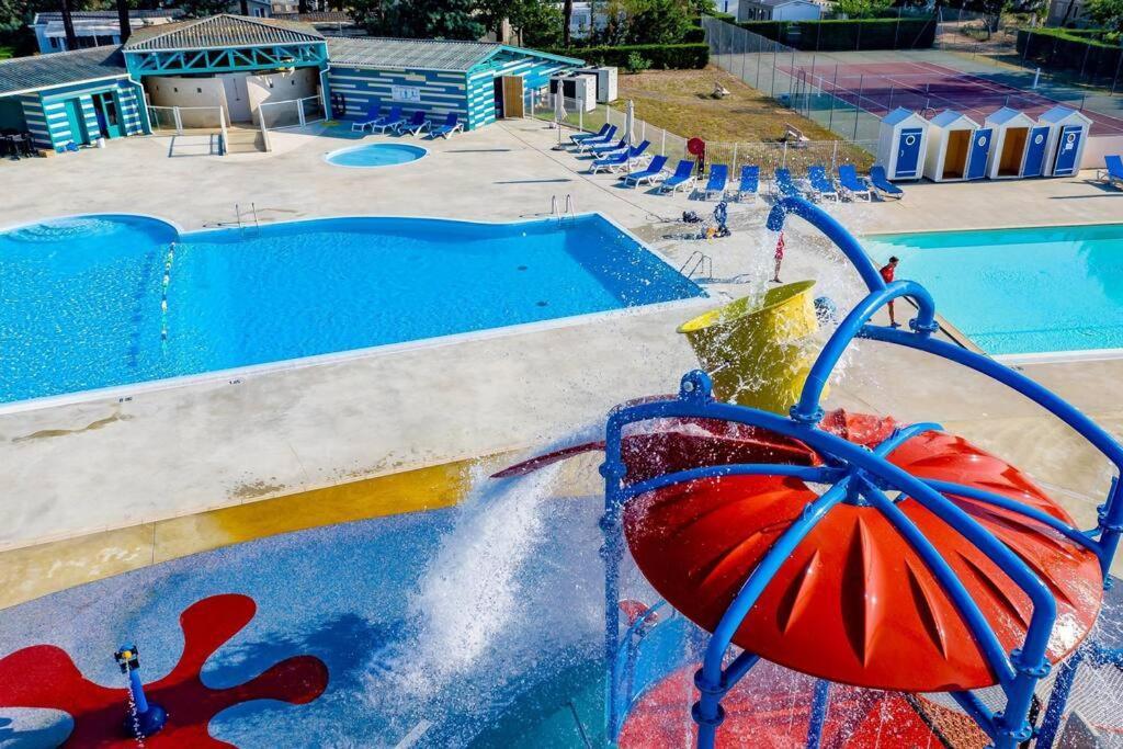 Mobil-Home Loic Camping Les Dunes De Contis Saint-Julien-en-Born Exteriér fotografie